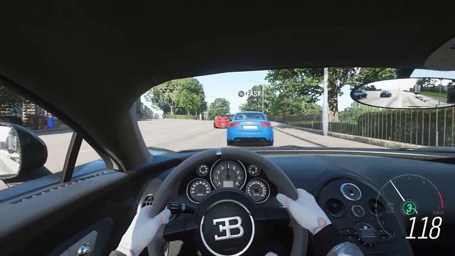 Forza Horizon 4 - BUGATTI VEYRON | First Person Realistic Gameplay смотреть онлайн