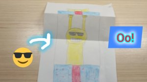 как легко сделать открывающиеся подарок из бумаги А4