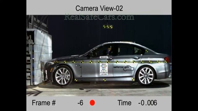 BMW 5 Series (2011-2016) Crash Tests (Side-Pole, Front, Side) смотреть онлайн