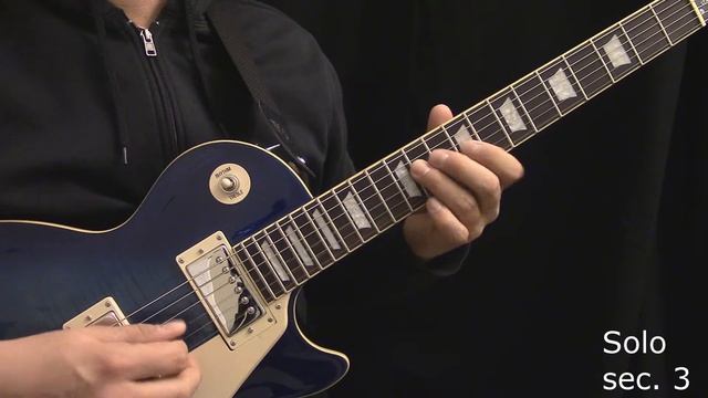 The Rover by led Zeppelin Guitar Lesson смотреть онлайн