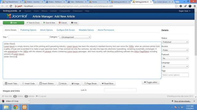 how to add slider module in joomla 3 in hindi part 22 смотреть онлайн