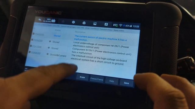 Mercedes Benz Hybrid Red Battery Light Malfunction YOUCANIC смотреть онлайн