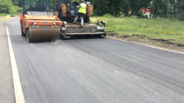 Асфальтирование дорог смотреть онлайн