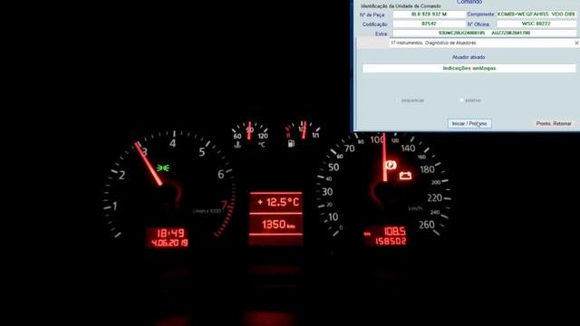 Audi A3 | Check-test completo do painel via SCANNER смотреть онлайн