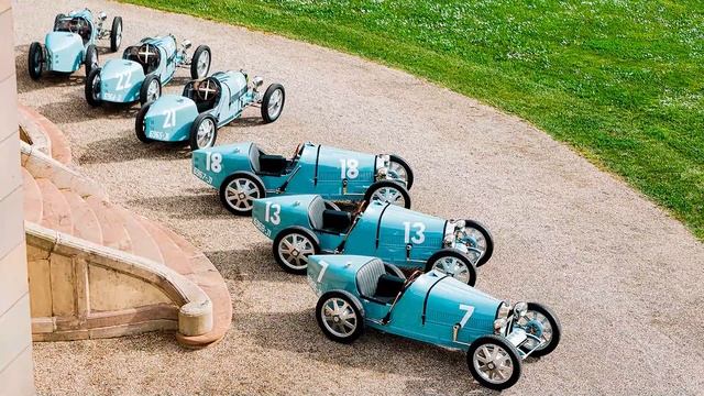 Bugatti Baby II TYPE 35 : The Ultimate Mini Racer 🚗💨 смотреть онлайн