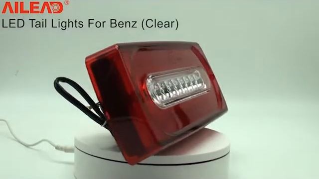 Benz LED Tail Lights Clear Lens смотреть онлайн