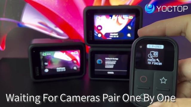 How to Control Multiple GoPro Cameras with YOCTOP Remote смотреть онлайн