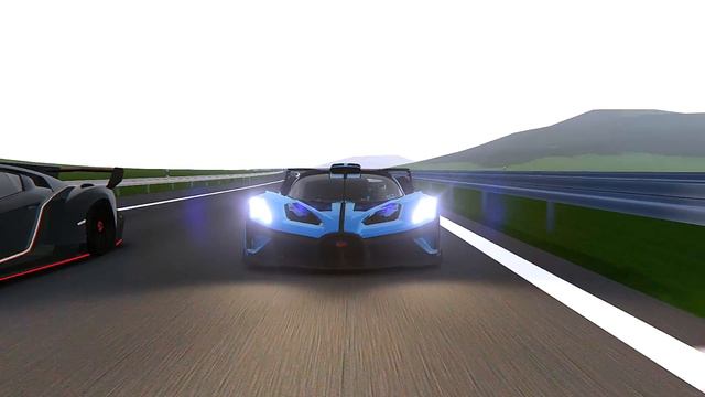 Bugatti Bolide Vs Lamborghini Hypercars At Autobahn