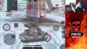 Мастер на фугасах E 100 WoT Blitz