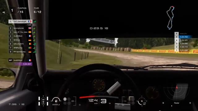 FIA Nations Final - Audi Quattro 87'inside cam смотреть онлайн
