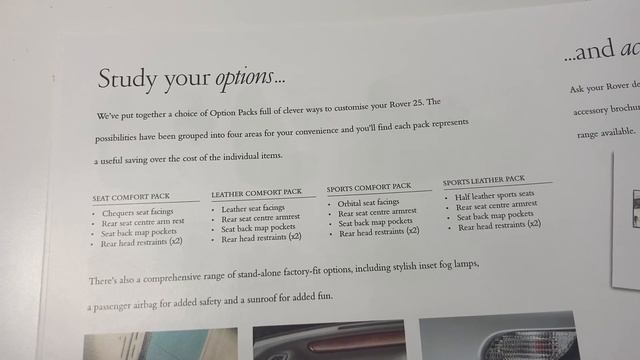 1999/2000 Rover 25 Brochure Overview Video смотреть онлайн