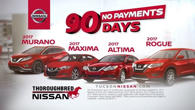 2017 Nissan Now Sales Event at Thoroughbred Nissan of Tucson смотреть онлайн