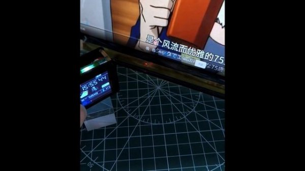 ESP32 C3 desktop trinket Mini TV Portable Pendant LVGL 1.44inch LCD ST7735