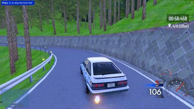 Toyota Corolla Sprinter Trueno AE86 in Nanohanadai - Fujiwara Tofu Shop FiveM смотреть онлайн