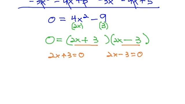 Solve by Factoring with special products смотреть онлайн