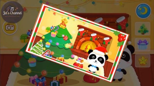 Merry Christmas by BabyBus | Game for Kids | Jet's Channel
