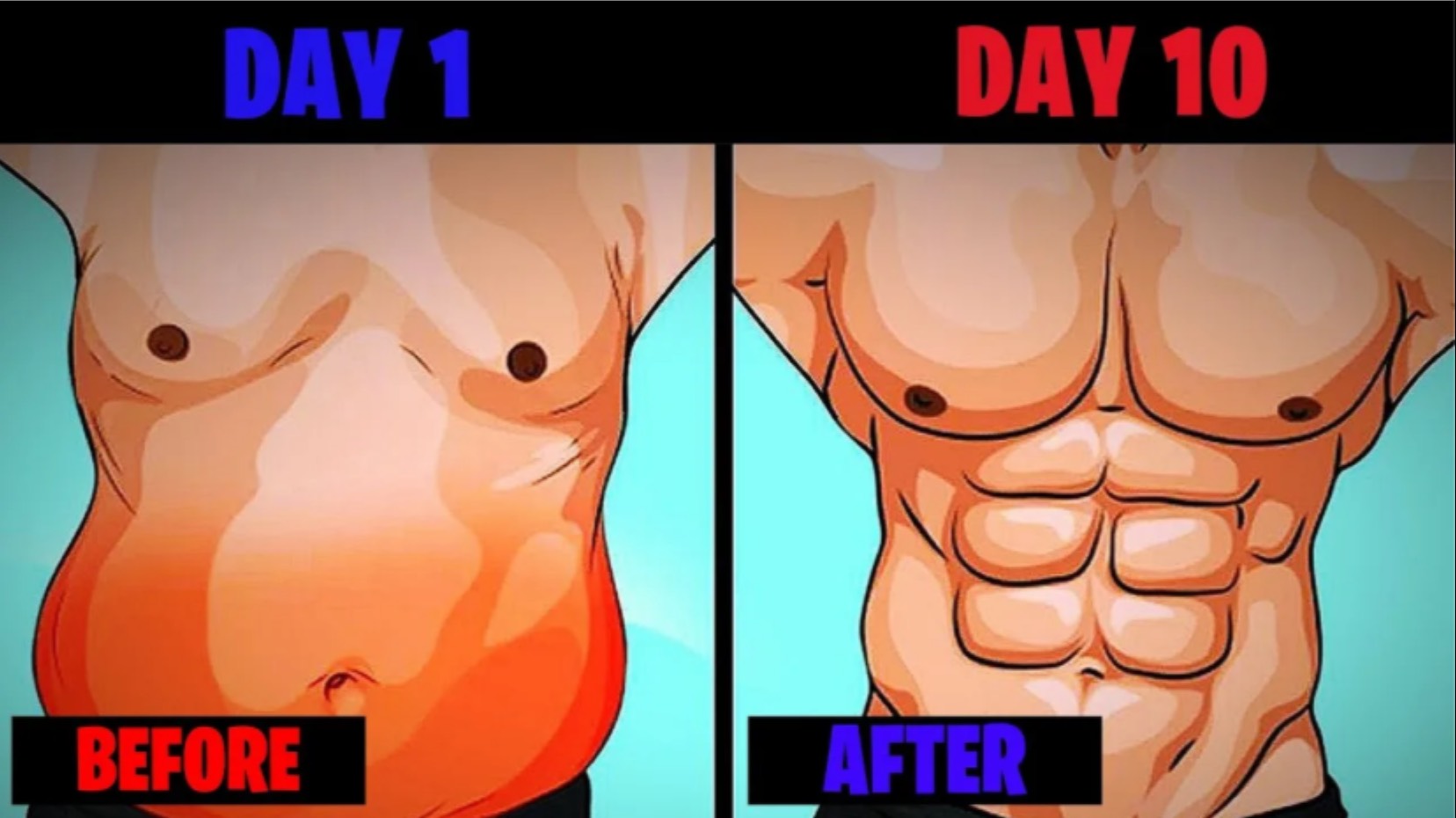 Как убрать живот 🔥