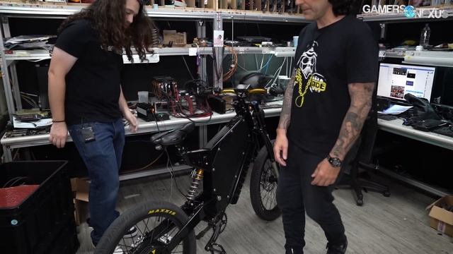 KINGPIN's 60mph E-Bike | Bike Check & Test Ride смотреть онлайн