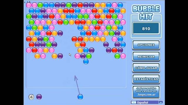 Bubble Hit Juegos Online Gratis смотреть онлайн