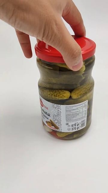 Соленые огурцы Tamtoss salatalik tursu Net 370 gram смотреть онлайн