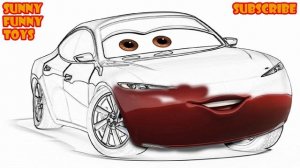 Natalie Certain CARS 3  - Coloring Book - Pages Video For Kids Episode 41