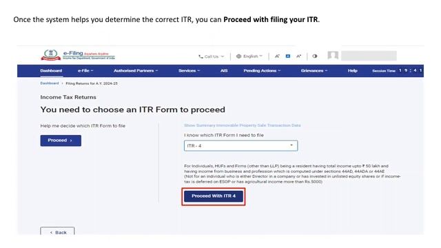 How to file ITR 4? смотреть онлайн