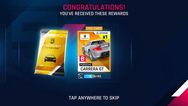 Asphalt 9 Porsche Carrera GT Event Stage 10 (Blueprint Races) смотреть онлайн
