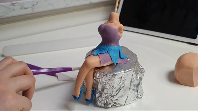Кукла из сахарной мастики для торта смотреть онлайн