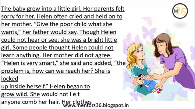 Helen Keller - Class 4 | NCERT | Book Reading | Primary Smart Class смотреть онлайн