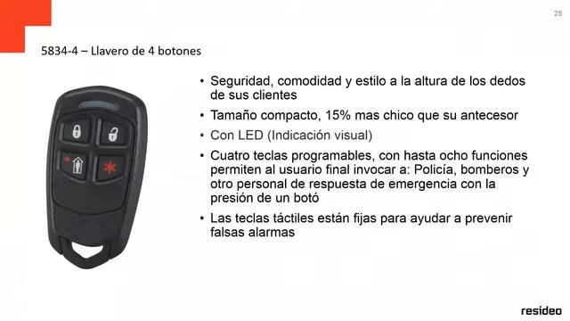 Honeywell - Inalambricos para serie paneles VISTA 2019/06/13 смотреть онлайн