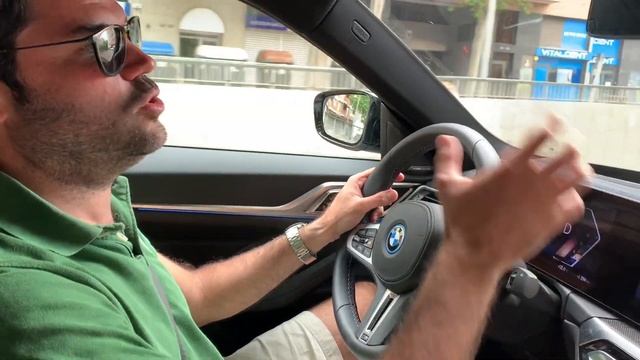 BMW i4 M50 - Una berlina superdeportiva - lo más racing de la marca Bávara смотреть онлайн