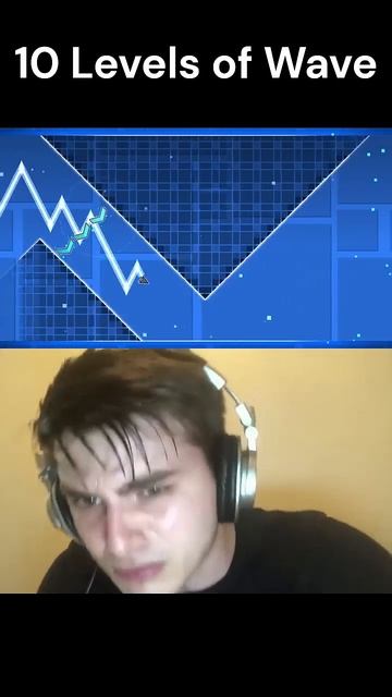 10 Levels of Wave! Geometry Dash 2.11 #shorts #waves смотреть онлайн