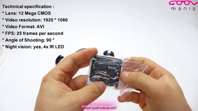 The hanger with FULL HD camera + motion detection + WiFi support (www.cool-mania.com) смотреть онлайн