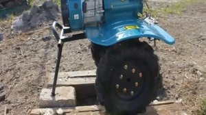 Замена масел после обкатки мотоблока Hyundai T1300.