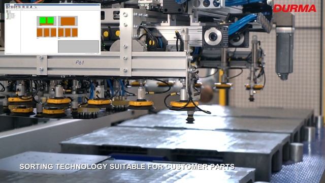 SORTING ROBOT FOR 2D LASER CUTTING MACHINES смотреть онлайн