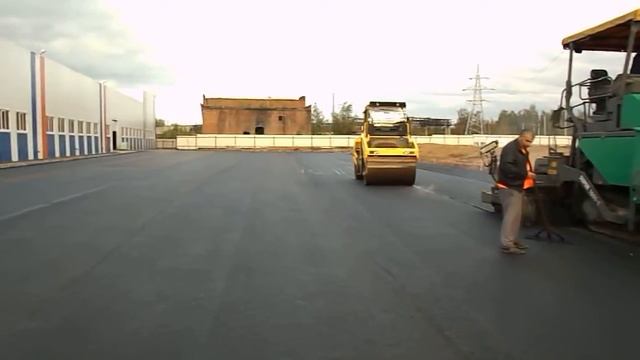 Дорожные работы асфальтирование площадок смотреть онлайн