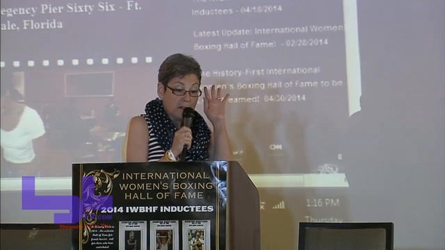 Jo-Ann Hagen International Womens Boxing Hall of Fame Induduction 7/10/14 смотреть онлайн