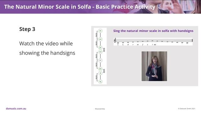 Mini-Musicianship: Natural Minor Scale in Solfa Basic PA смотреть онлайн