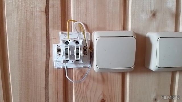 как подключить двухклавишный выключатель смотреть онлайн