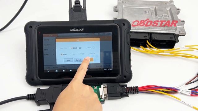 OBDSTAR DC706 Read and Write VOLVO DENSO MB279700 9801 SH72546 ECM- OBDII365 смотреть онлайн