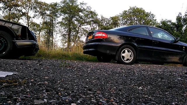 Volvo C70 2.4T 2002 straight pipe "cold" (12°©) start after 8 months смотреть онлайн