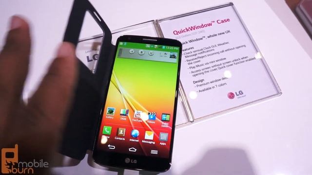 LG G2 Quick Window hands on: a smart flip case for your LG G2 смотреть онлайн