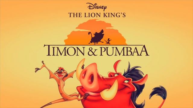 Timon And  Pumbaa Cartoon Series Theme