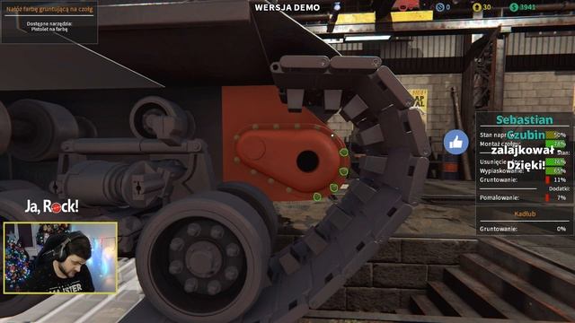 Symulator wykopywania i naprawiania czołgów - Tank Mechanic Simulator / 25.12.2019 (#1) смотреть онлайн