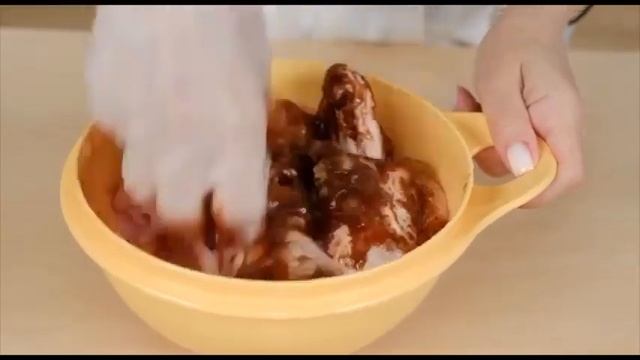 Крылышки барбекю в Милиане Tupperware #барбекю смотреть онлайн