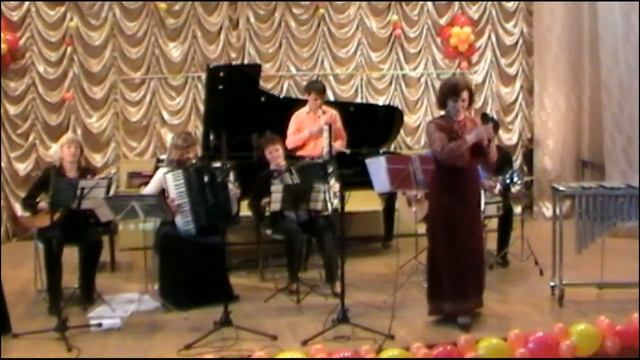 Концерт аккордеонистки Анастасии БУРМИСТРОВОЙ/Concert  accordion player Anastasia BURMISTROVA