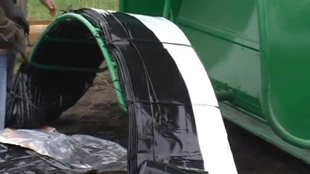 Silobolsa grain loading Загрузка зерна в мешки для хранения смотреть онлайн