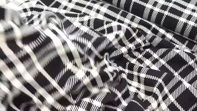 Костюмная ткань в клетку черная смотреть онлайн