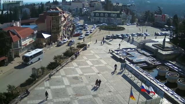 Вебкамера "Площадь Советская". Запись 21.02.2018 14:00:04 смотреть онлайн