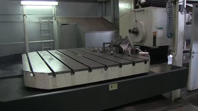 Schiess PBC130 5 Axis CNC Table Type Boring and Milling Machine смотреть онлайн